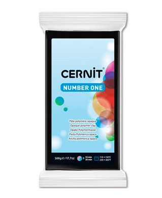 Cernit Number One, N100 Чорний, 500г