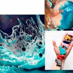 Смола эпоксидная Crystal ICE. Уп. 572 г. (Франция) прозрачная топовая система для финиша, высокостойкая к УФ