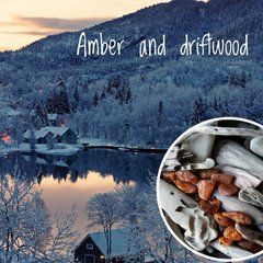 Аромаолія преміум "Сандал, кедр, амбра, ноти озону", США, 10-100 г, "Amber and Driftwood", CS 10 г