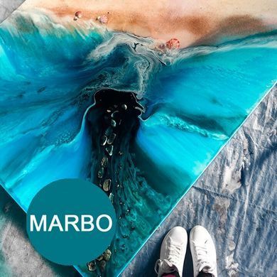 Marbo (Италия) пигмент "Океанический" концентрат для смол и полиуретанов. Марбо, 15 мл