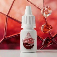 Resin Tint Classic Red T06 прозорі тонери для епоксидної смоли, уп. 15 мл. Для арт робіт створення технік Петрі Арт, фарба