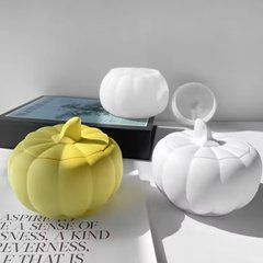 Молд &laquo;Pumpkin Mood&raquo;, гарбуз, для свічника/вазочки, набір з 2 шт.(тара та кришка)
