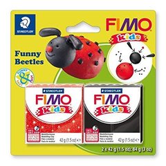 Подарунковий набір Фімо Fimo Kids "Божа корівка", 2 шт. глини в наборі