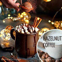 Аромамасло премиум "Кофе с орехами+сливки", США, 10-100 г, "Hazelnut Coffee", Candle Science