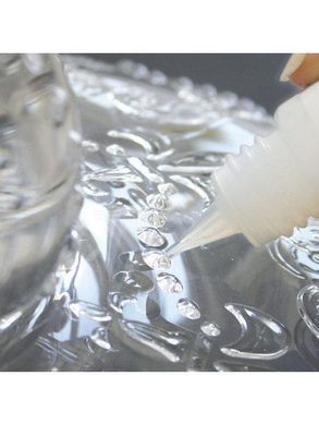 Гель для створення ефекту скла "Glas-Effekt", безбарвний, 28 мл. Viva Decor